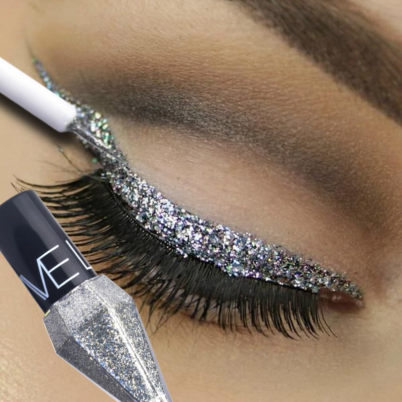 Beauty Makeup Korean - Pearlescent Glitter Diamond Liquid Eyeliner Shimmer