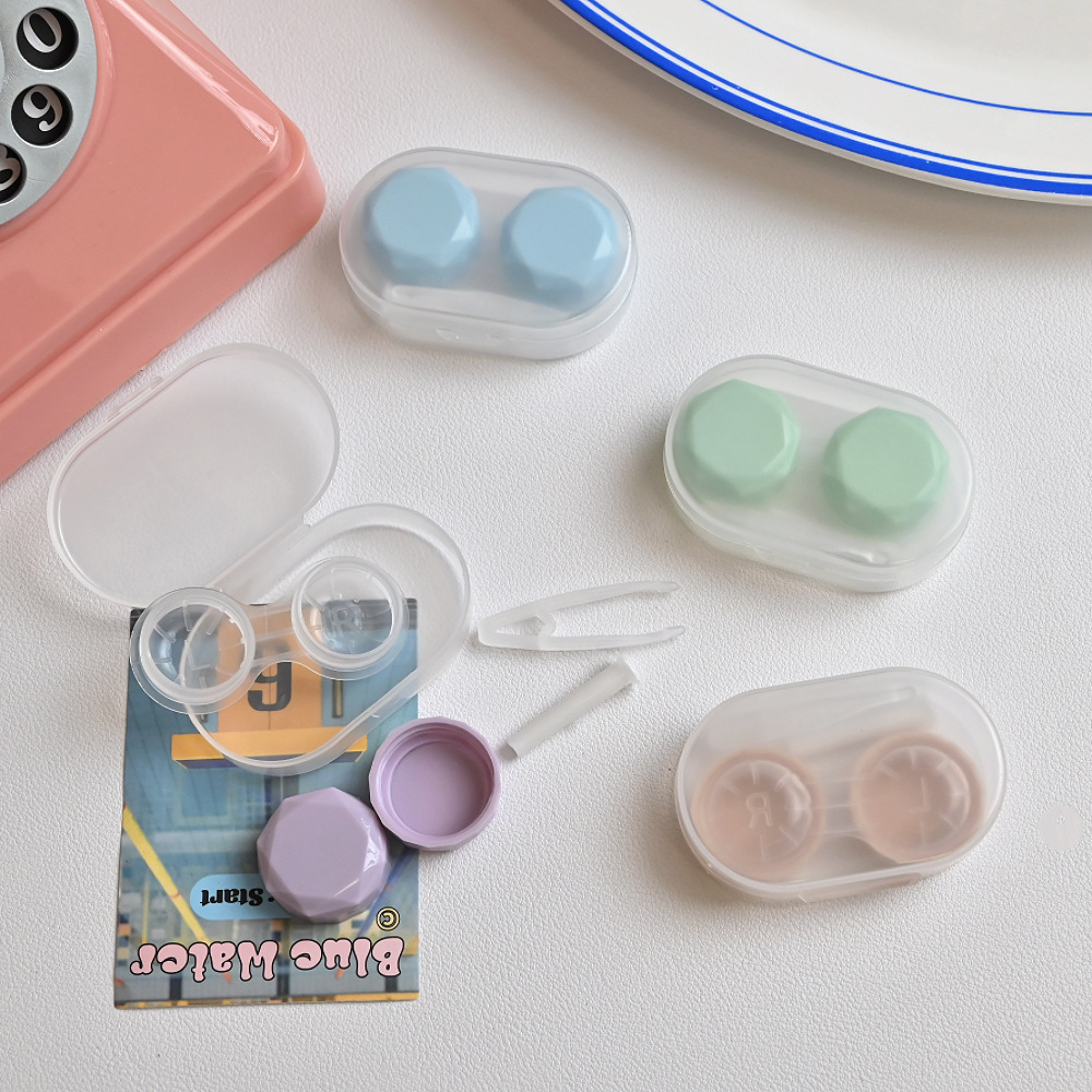Beauty Makeup Box Set - Portable Eye Kit Compact Mini Lens