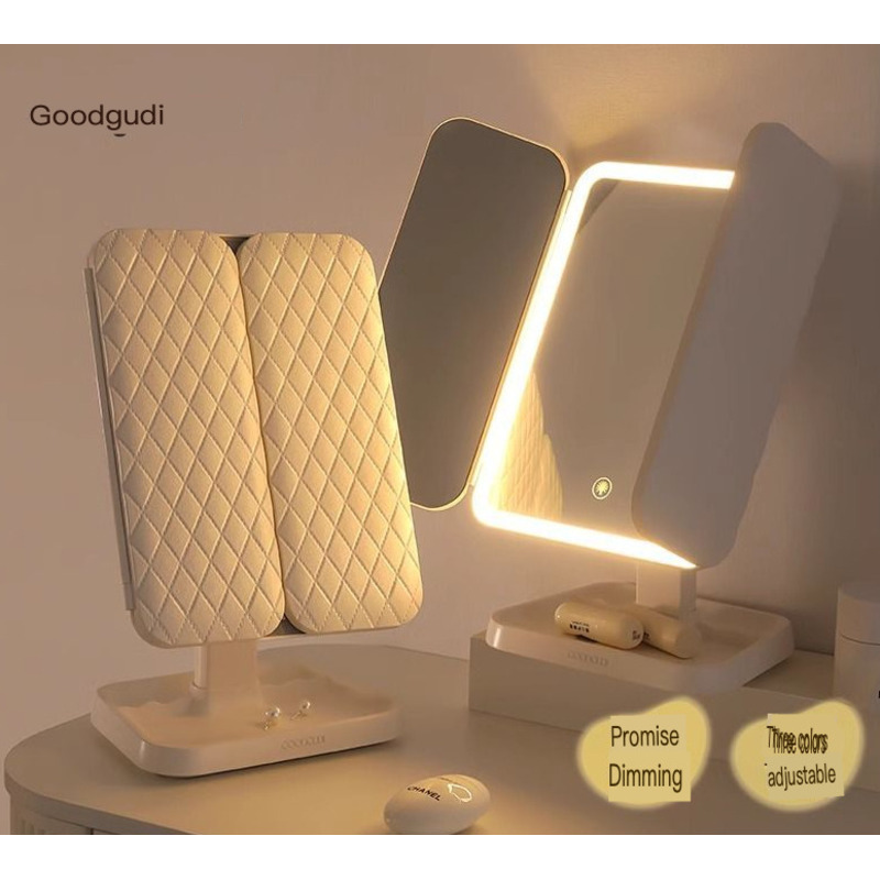 Gudi LED Makeup Mirror High-De - Beauty Makeup Definition 评论和价格