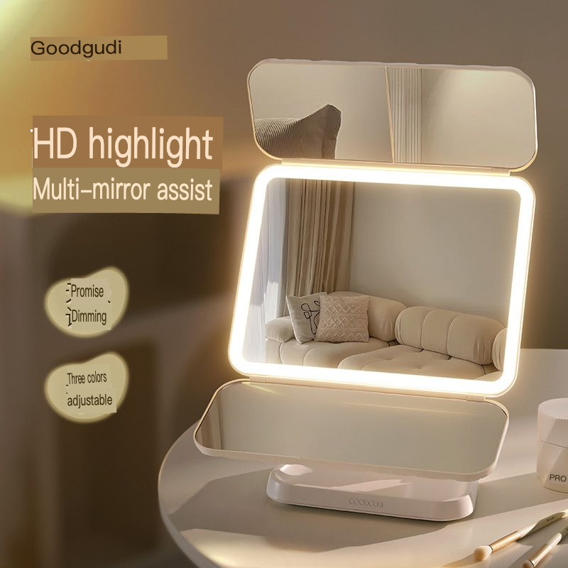 Gudi LED Makeup Mirror High-De - Beauty Makeup Definition 评论和价格