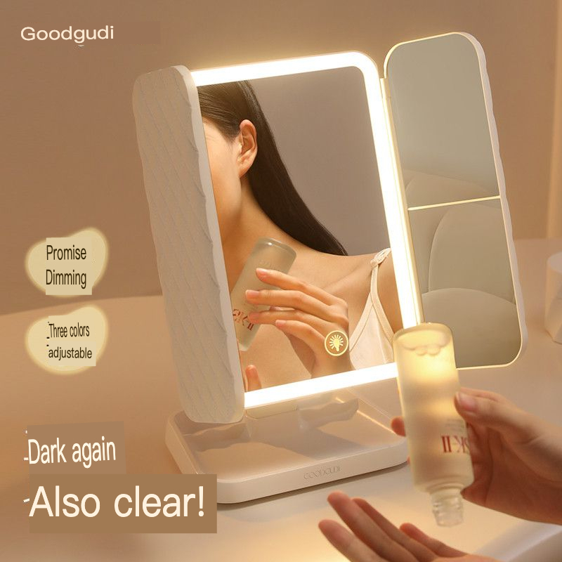 Gudi LED Makeup Mirror High-De - Beauty Makeup Definition 评论和价格