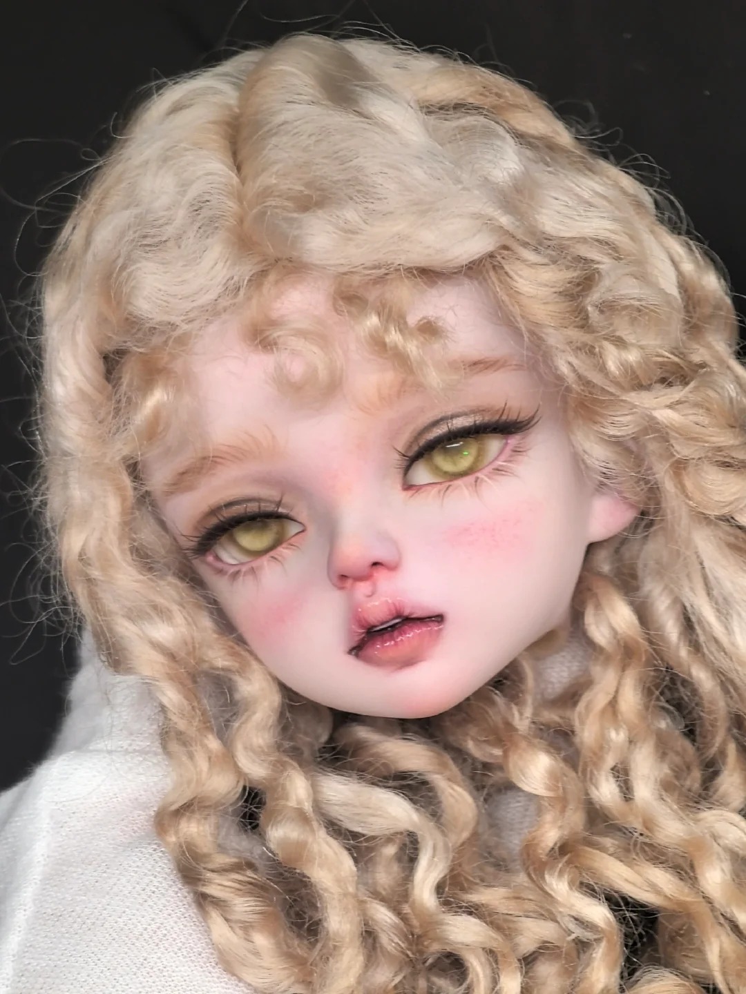 1/4 Scale SD BJD Doll Head -re - Just Beauty Makeup 评论和价格