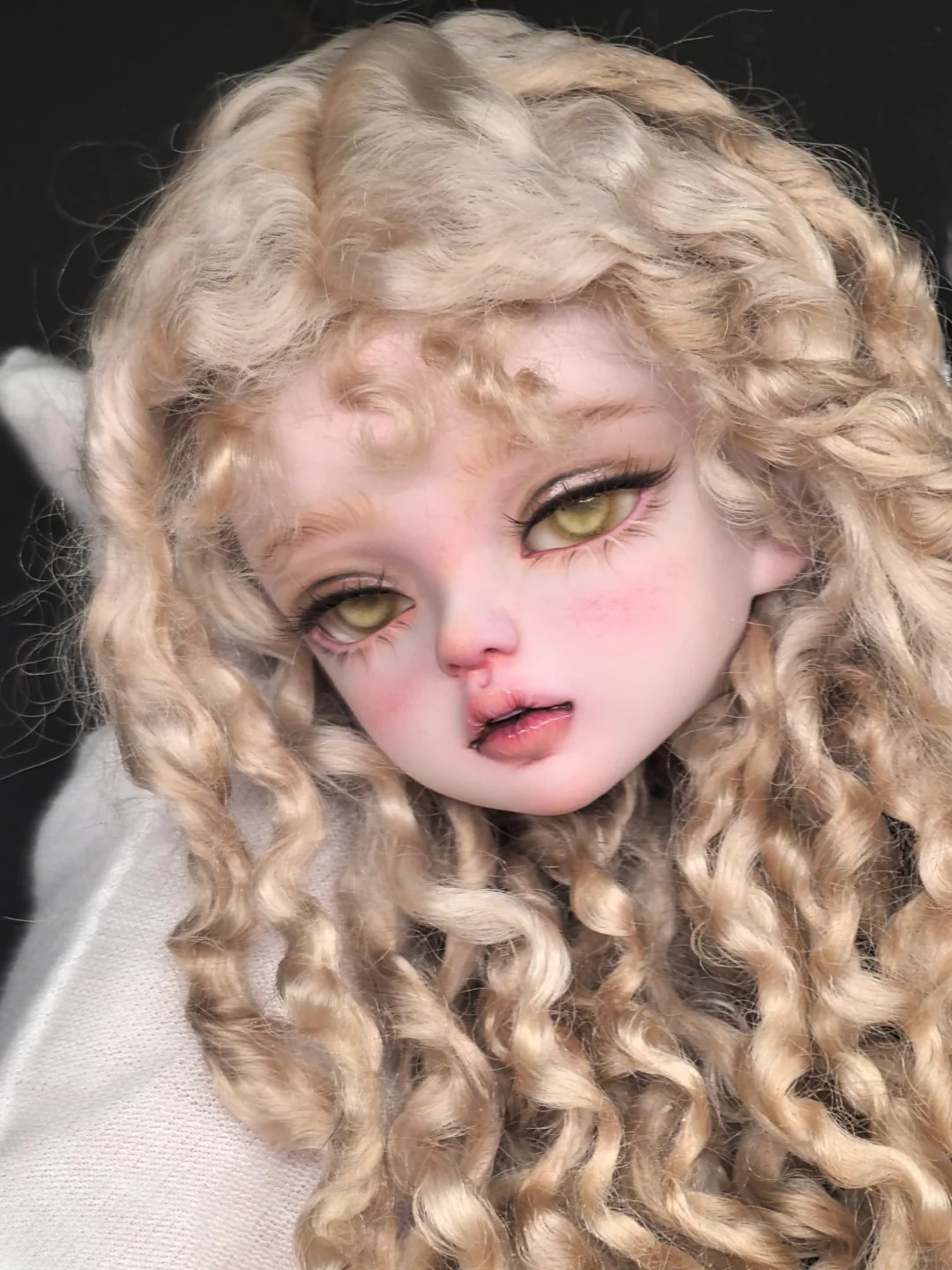 1/4 Scale SD BJD Doll Head -re - Just Beauty Makeup 评论和价格
