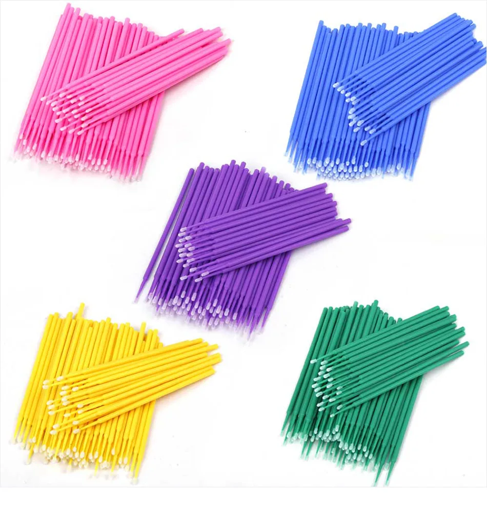 100Pcs/bag Disposable Eyelash  - Beauty Makeup Brands 评论和价格