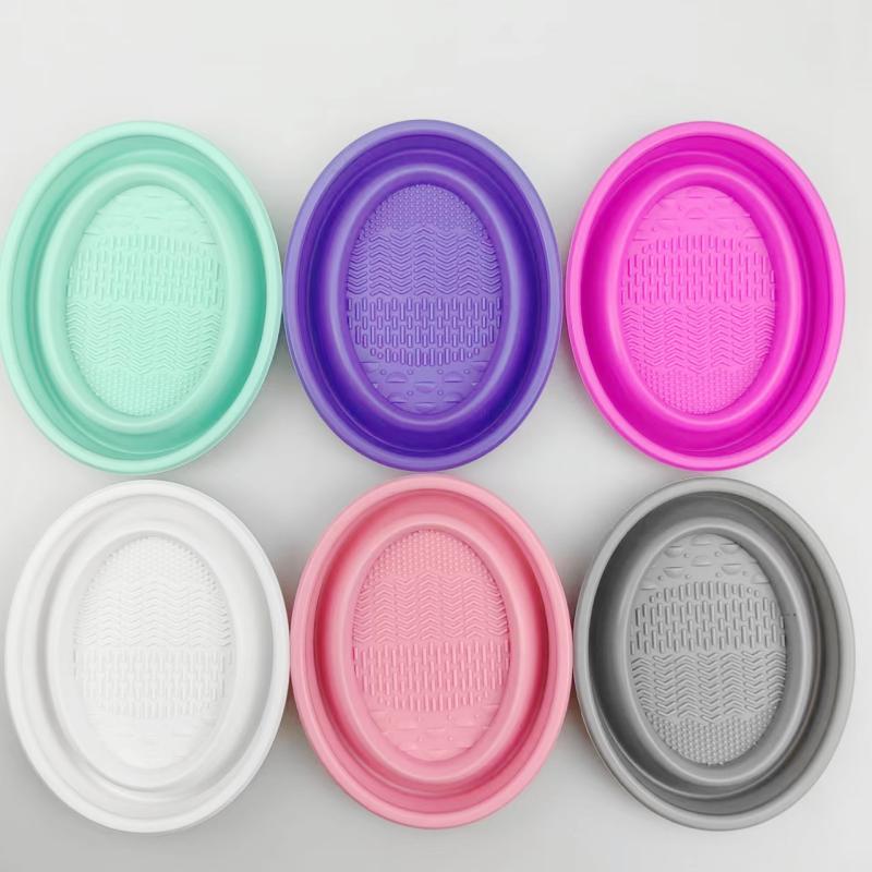 Folding Powder Puff Cleaning B - Cosmetic Sponge 评论和价格