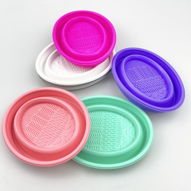 Folding Powder Puff Cleaning B - Cosmetic Sponge 评论和价格
