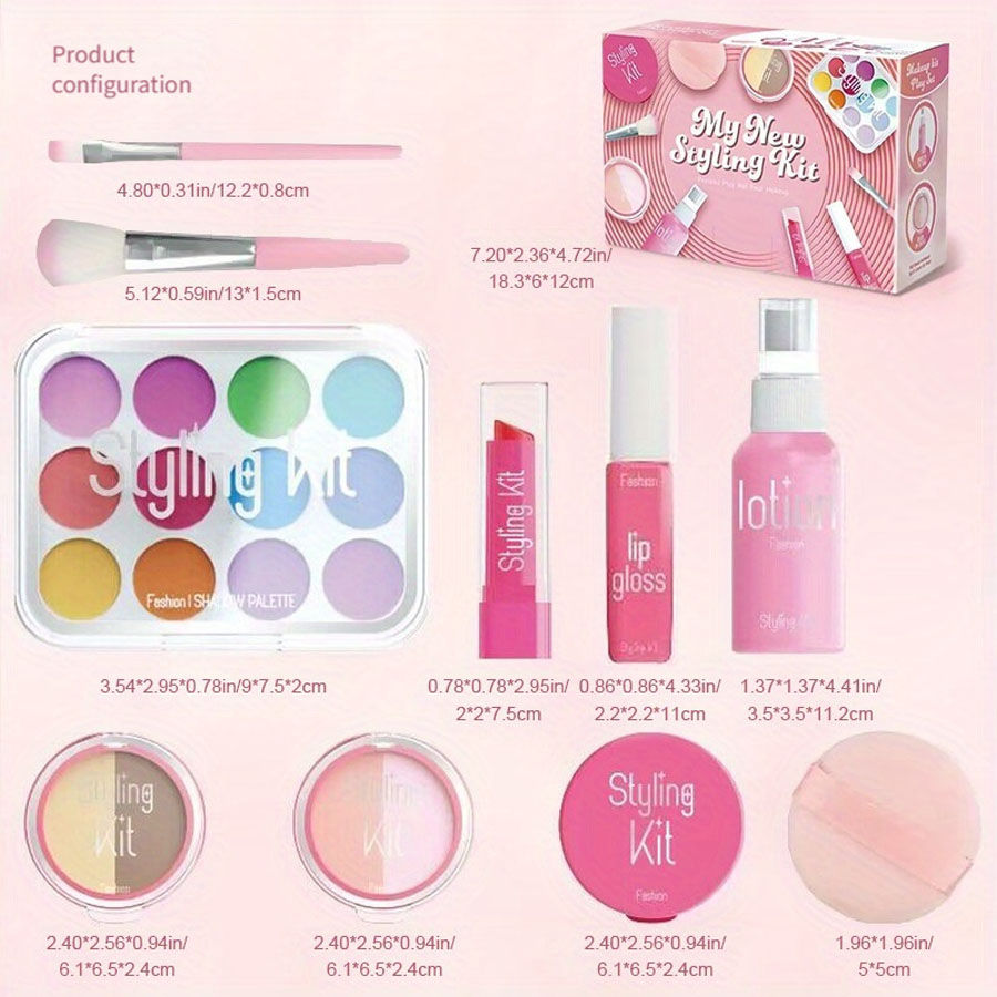 Children's Makeup Toy Set Simu - Beauty Makeup Box Set 评论和价格