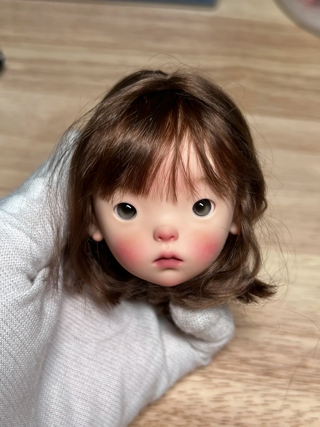 1/6 Scale SD BJD Doll Head - d - Just Beauty Makeup 评论和价格