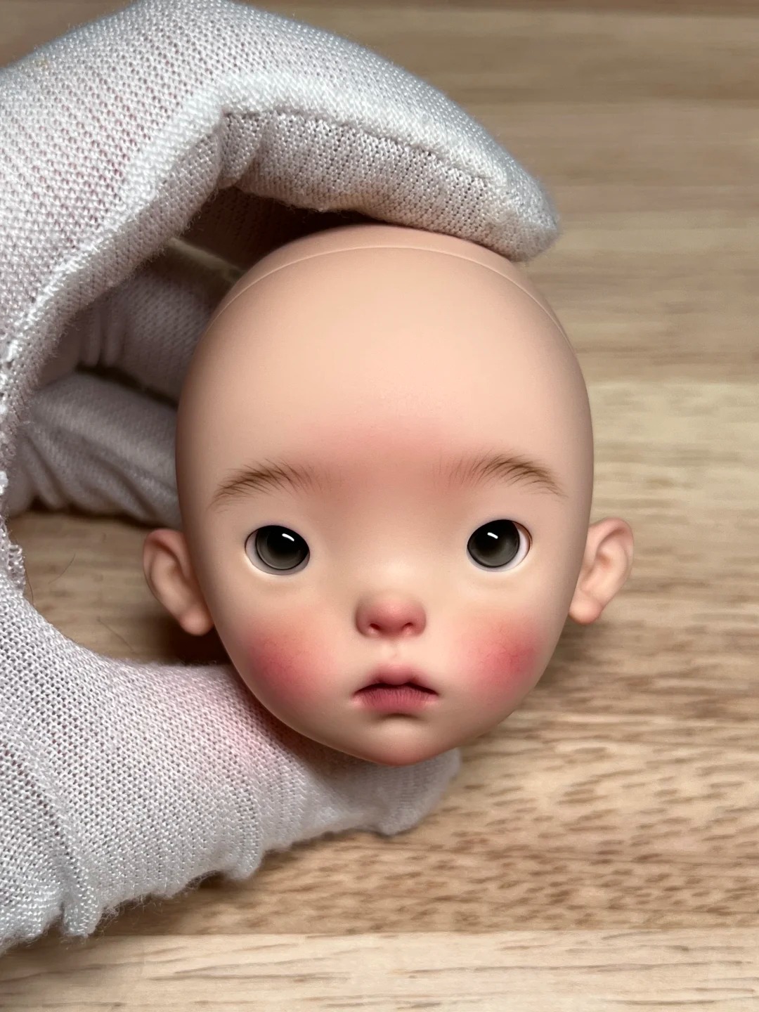 1/6 Scale SD BJD Doll Head - d - Just Beauty Makeup 评论和价格