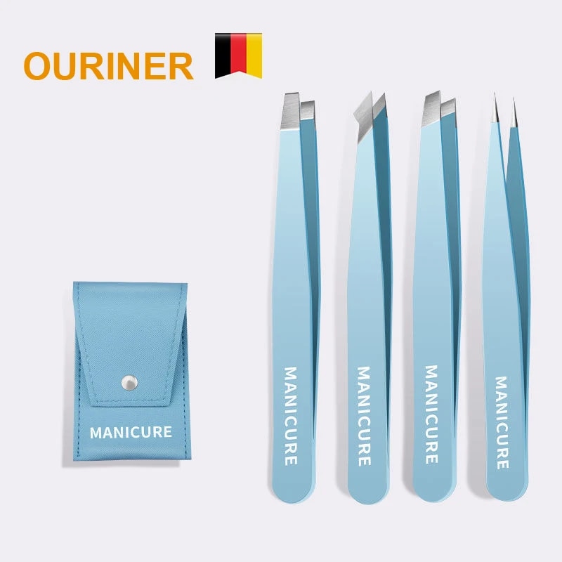 Eyebrow Tweezer Colorful Hair  - Beauty Hair Makeup 评论和价格