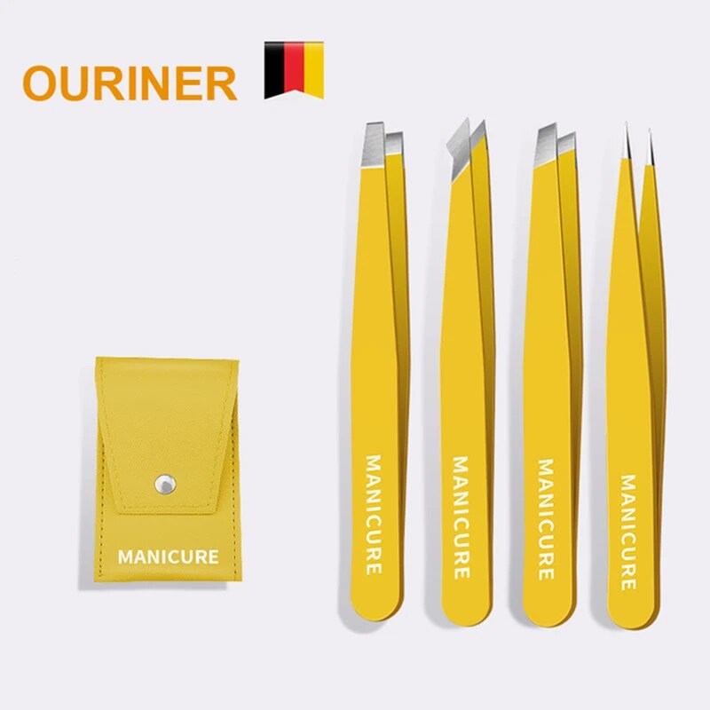Eyebrow Tweezer Colorful Hair  - Beauty Hair Makeup 评论和价格