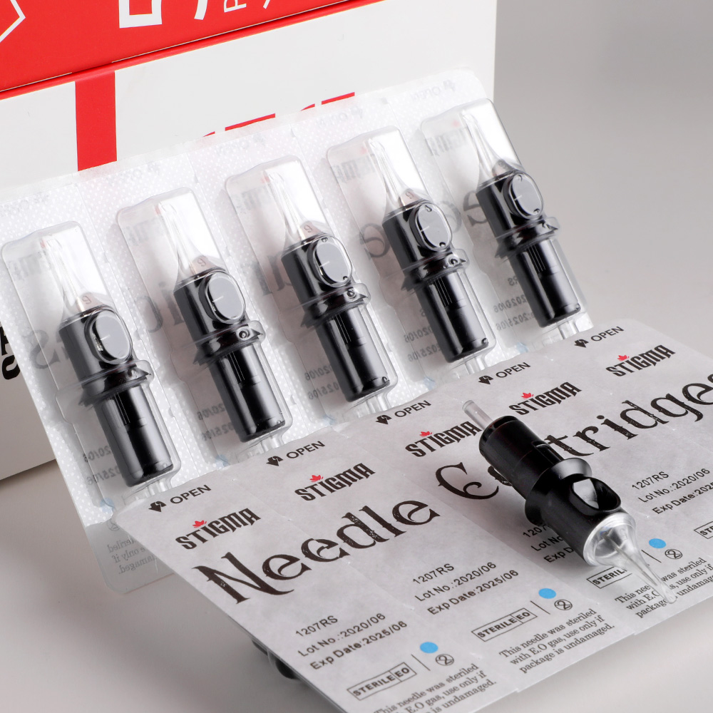 STIGMA 50Pcs Tattoo Cartridges - Merit Beauty Makeup 评论和价格