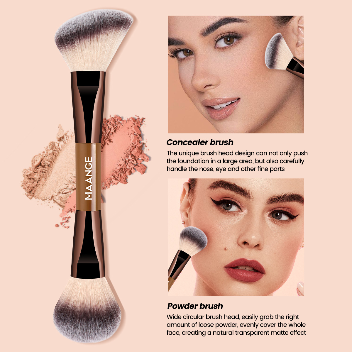 MAANGE 13pcs Makeup Brushes wi - Beauty Makeup Tool Collection 评论和价格