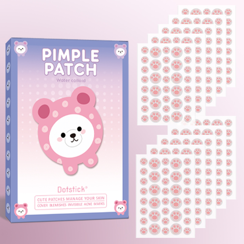 Cute Bear Paw Pimple Patch = T - Just Beauty Makeup 评论和价格