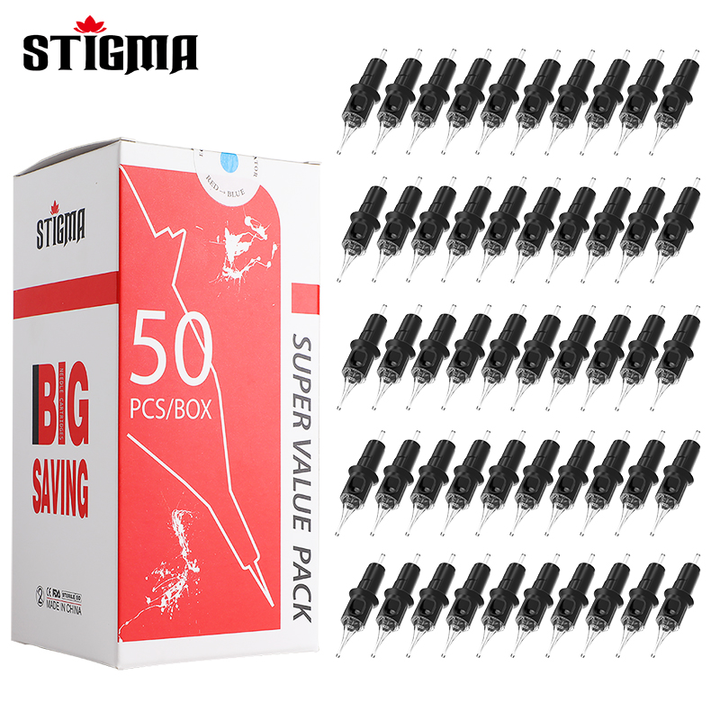 50Pcs Tattoo Cartridges Needle - Merit Beauty Makeup 评论和价格
