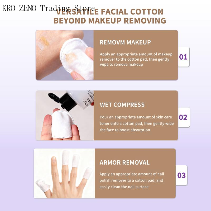 Disposable Makeup Cotton Pad 1 - Beauty Makeup Remover 评论和价格