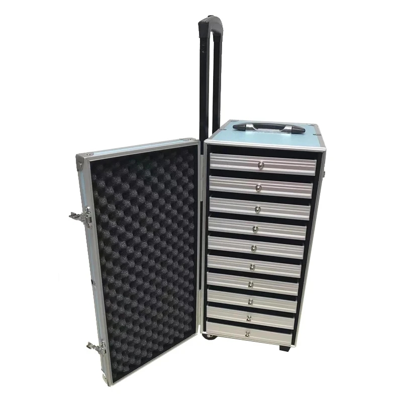 Large Capacity Makeup Suitcase - Beauty Makeup Box Set 评论和价格