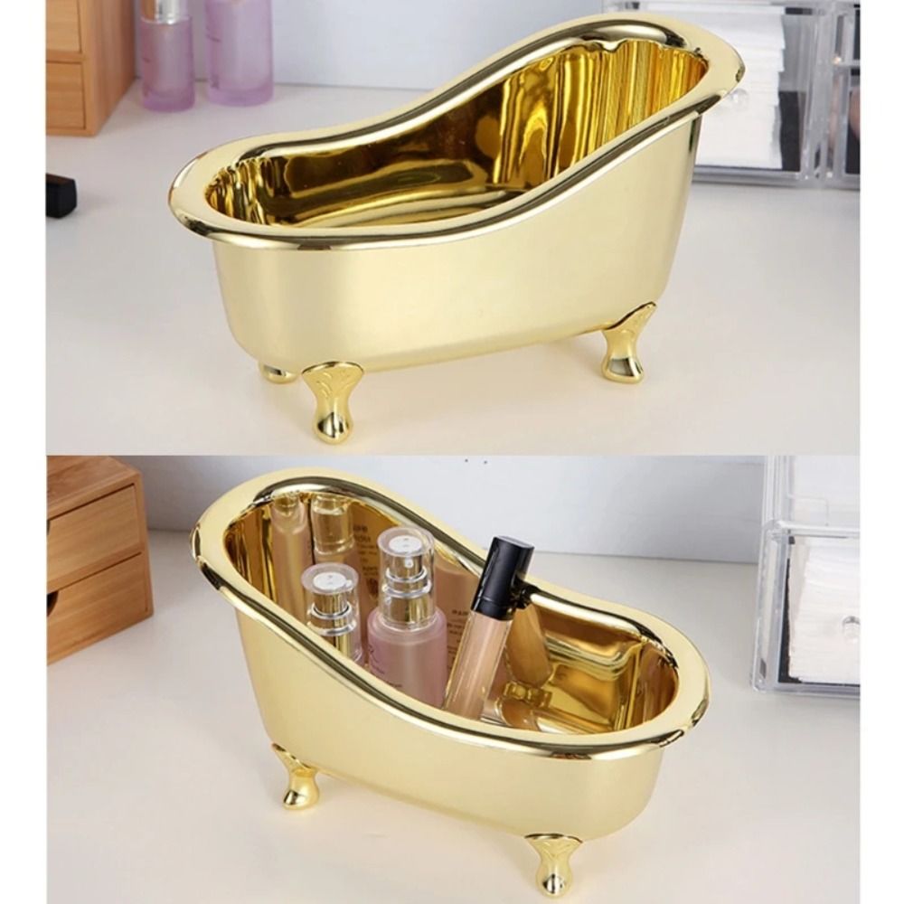 Golden Mini Makeup Bathtub Dur - Beauty Makeup Box Set 评论和价格