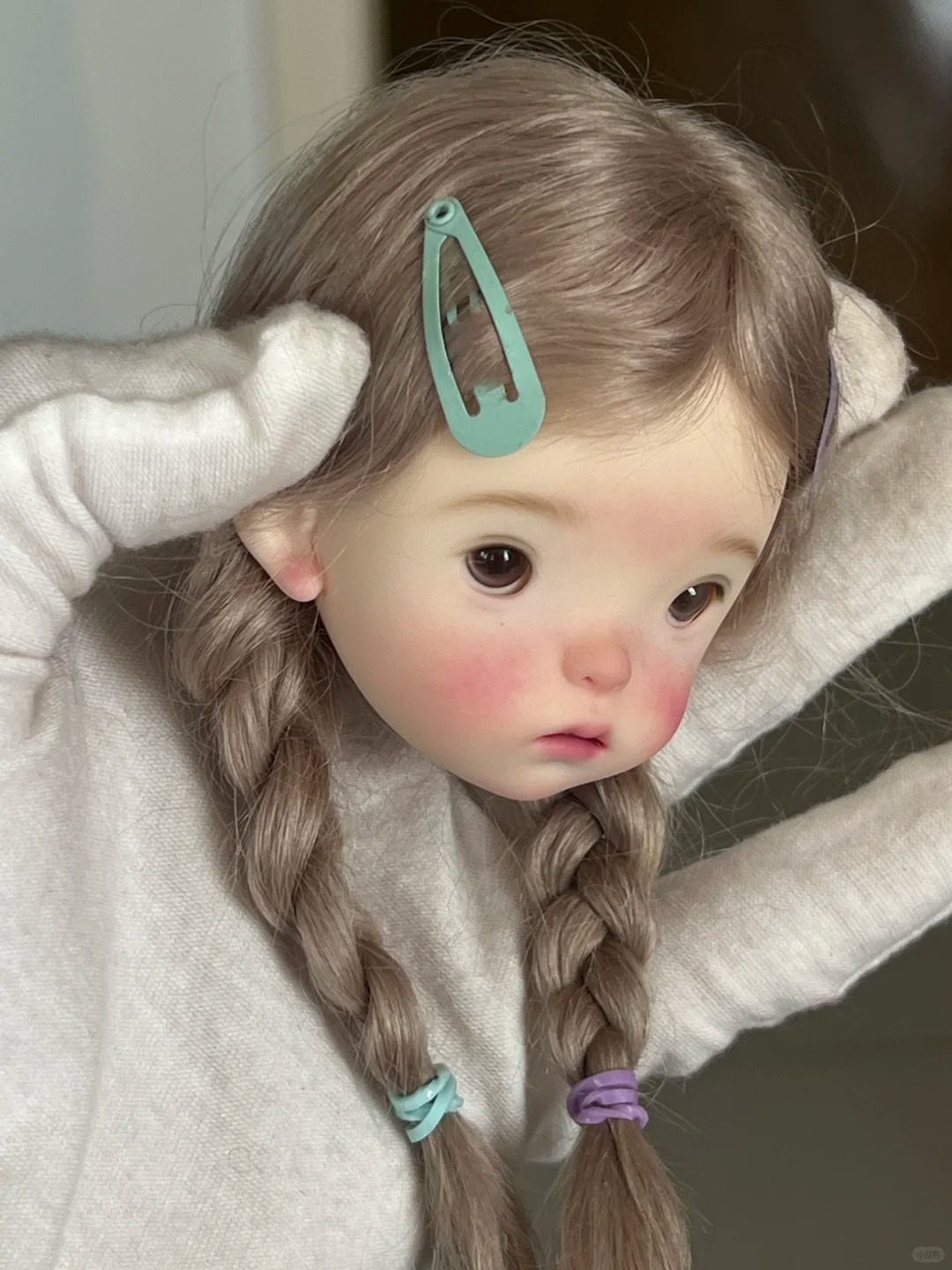 SD BJD Doll 1/6 Landoudou Head - Just Beauty Makeup 评论和价格
