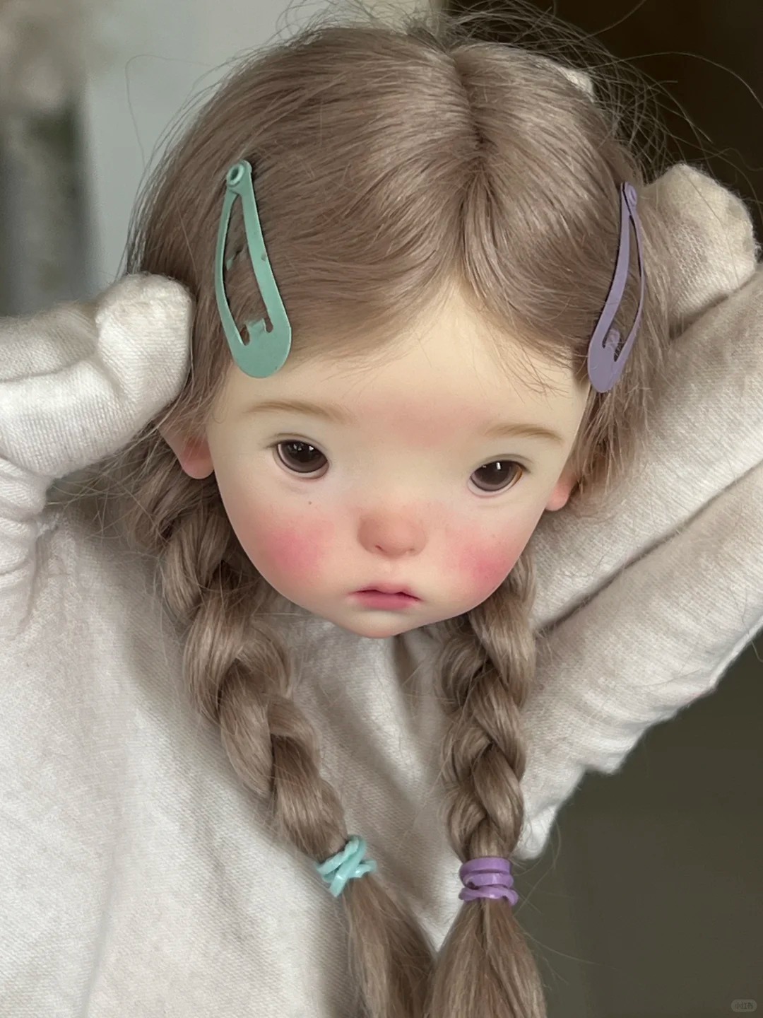 SD BJD Doll 1/6 Landoudou Head - Just Beauty Makeup 评论和价格