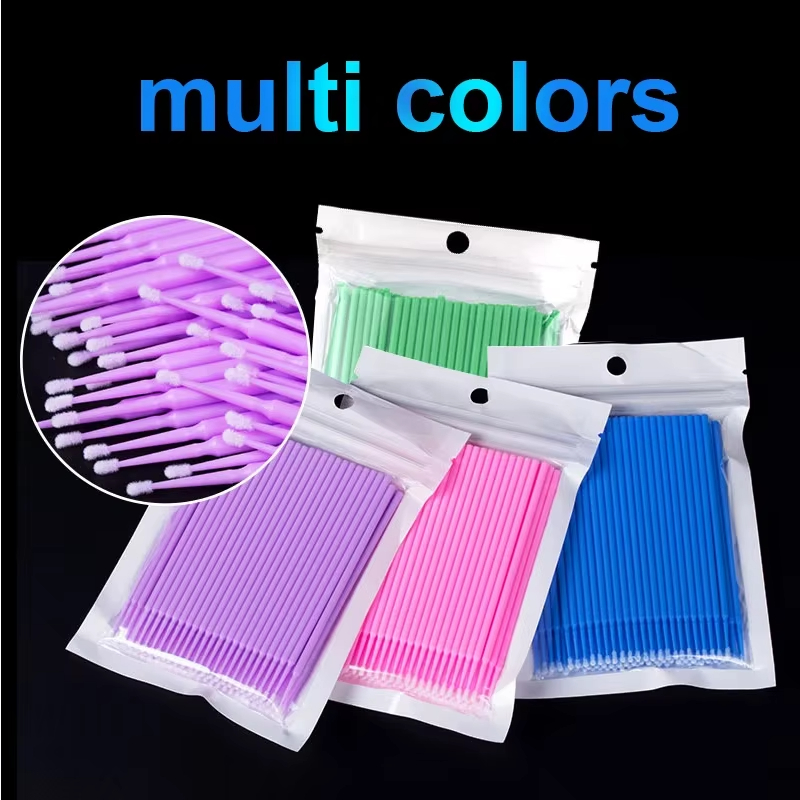 100Pcs Eyelash Cleaning Brush  - Beauty Makeup Remover 评论和价格