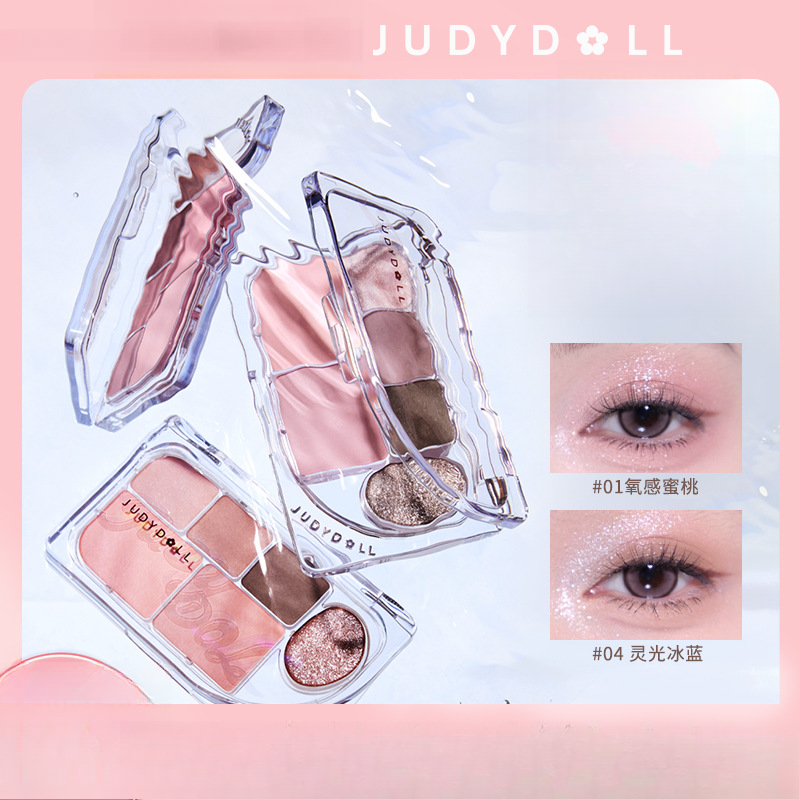 Judydoll 6color matte shine ey - Merit Beauty Makeup 评论和价格