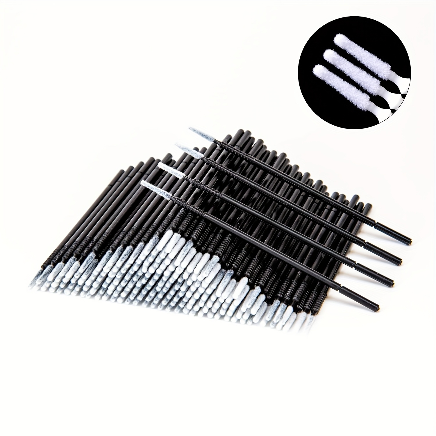 200pcs Eyelash Cleaning Brushe - Beauty Makeup Remover 评论和价格