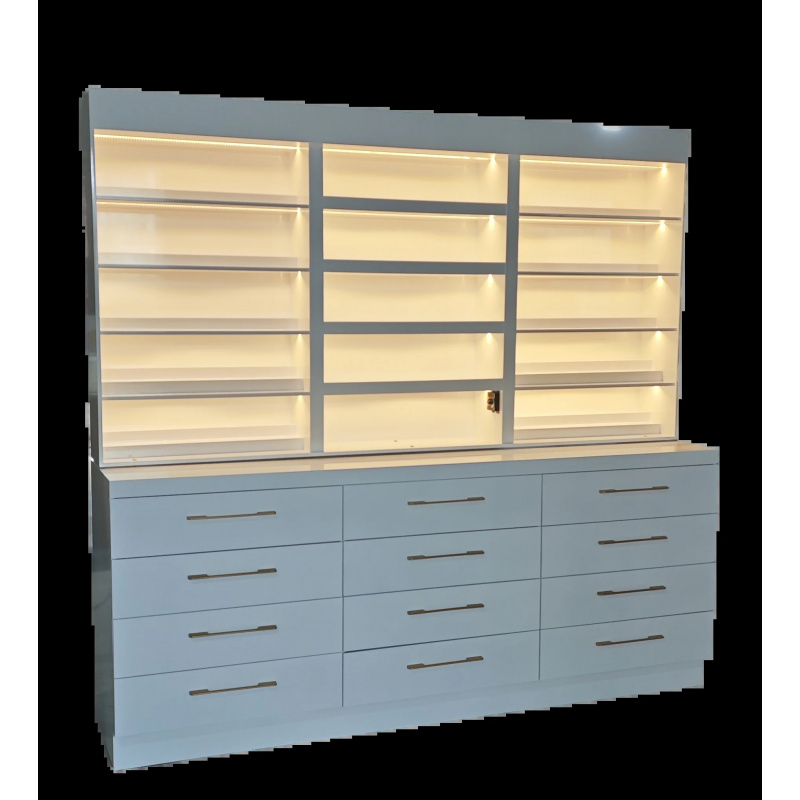 custom.Wood Shelf Display Rack - Beauty Hair Makeup 评论和价格