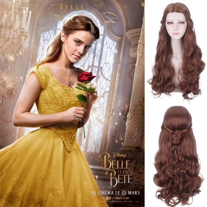 Beauty and Beast Cosplay Wig B - Beauty Hair Makeup 评论和价格