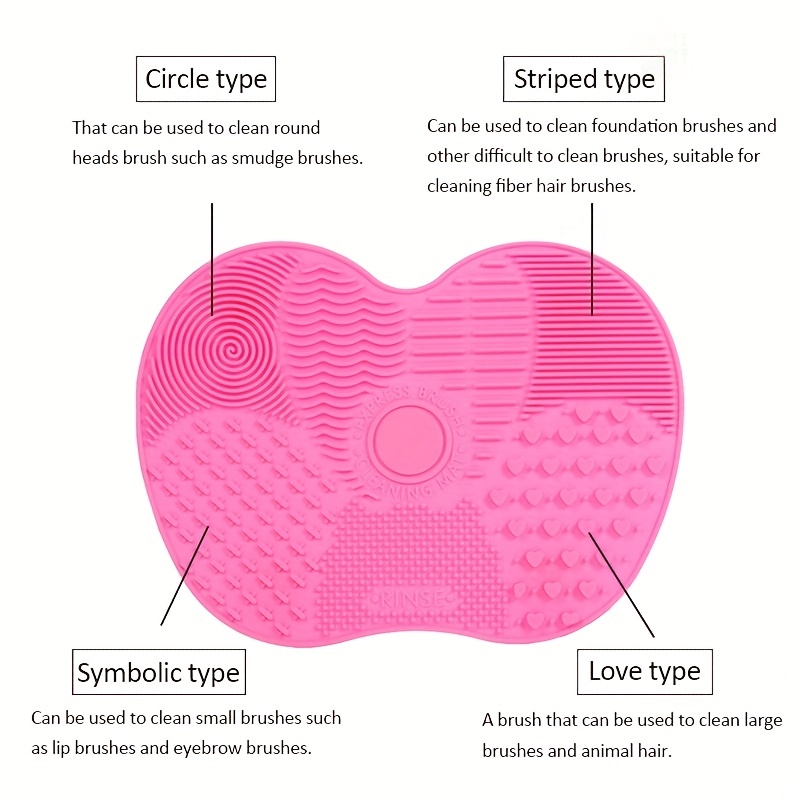 Apple Shaped Silicone  Makeup  - Beauty Makeup Brands 评论和价格