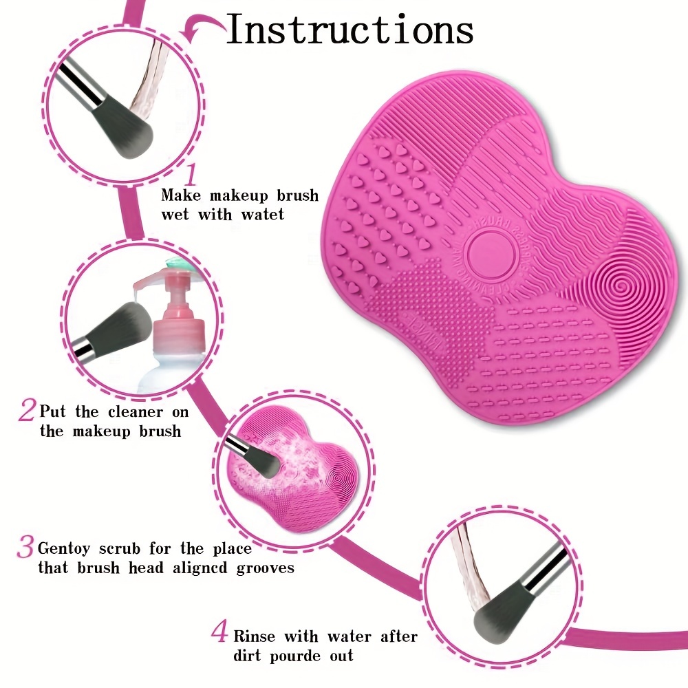 Apple Shaped Silicone  Makeup  - Beauty Makeup Brands 评论和价格