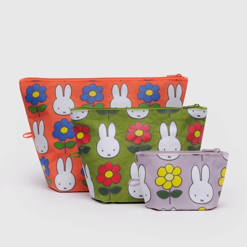 Miffy Cosmetic Bag 3-piece Set - Beauty Makeup Tool Collection 评论和价格