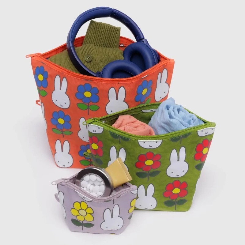 Miffy Cosmetic Bag 3-piece Set - Beauty Makeup Tool Collection 评论和价格