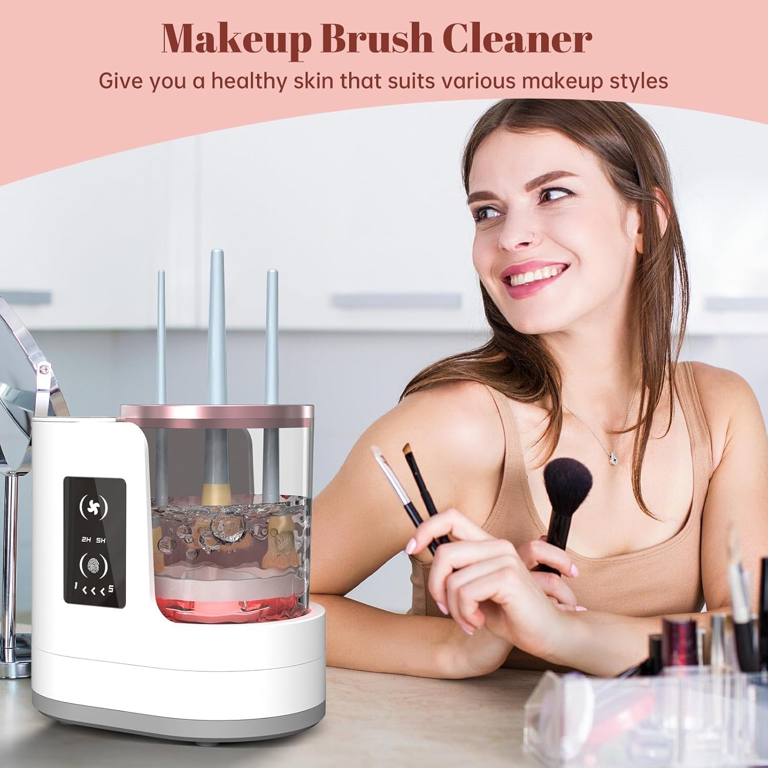 Automatic Rotating Makeup Brus - Beauty Makeup Brands 评论和价格