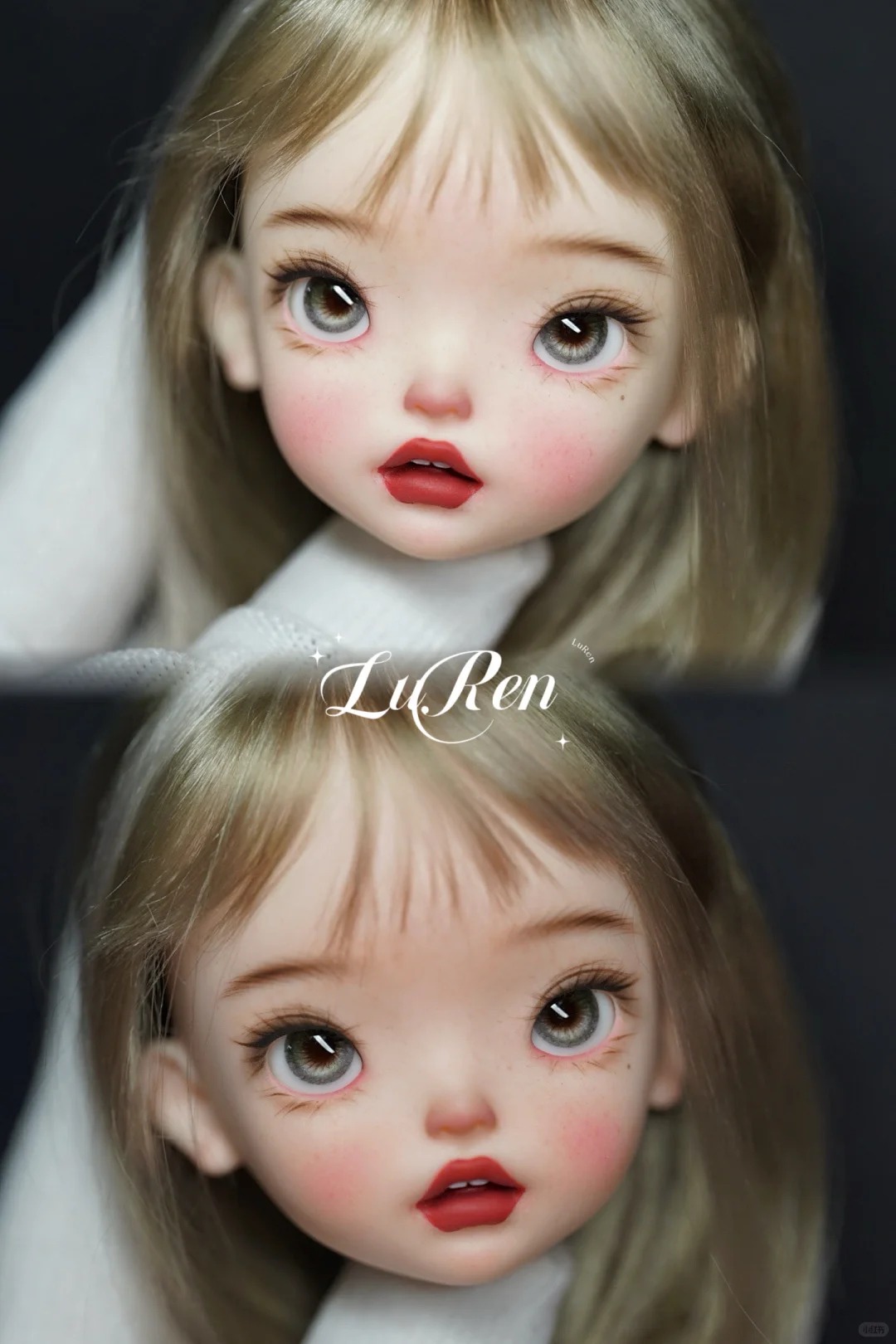 1/6 Scale SD BJD Doll Head wit - Just Beauty Makeup 评论和价格
