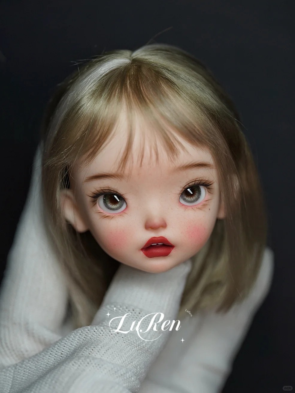 1/6 Scale SD BJD Doll Head wit - Just Beauty Makeup 评论和价格