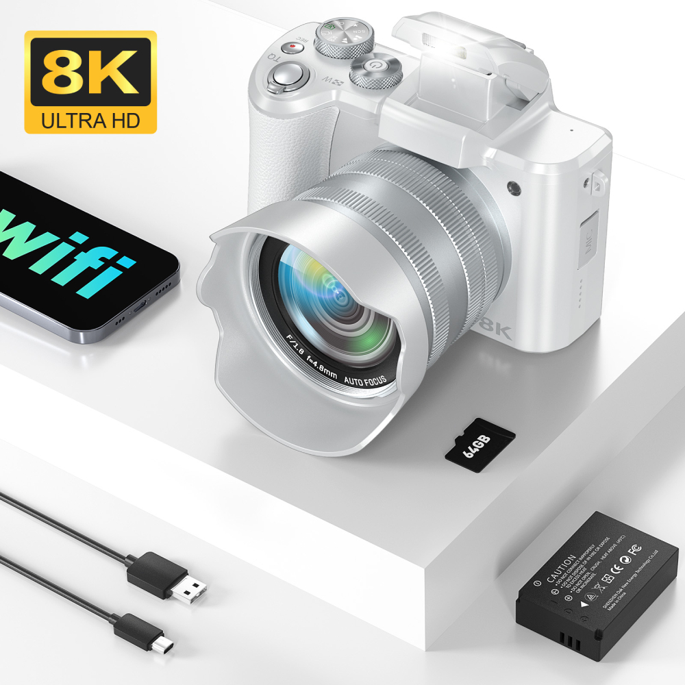 8K Digital Camera for Photogra - Beauty Makeup Korean 评论和价格