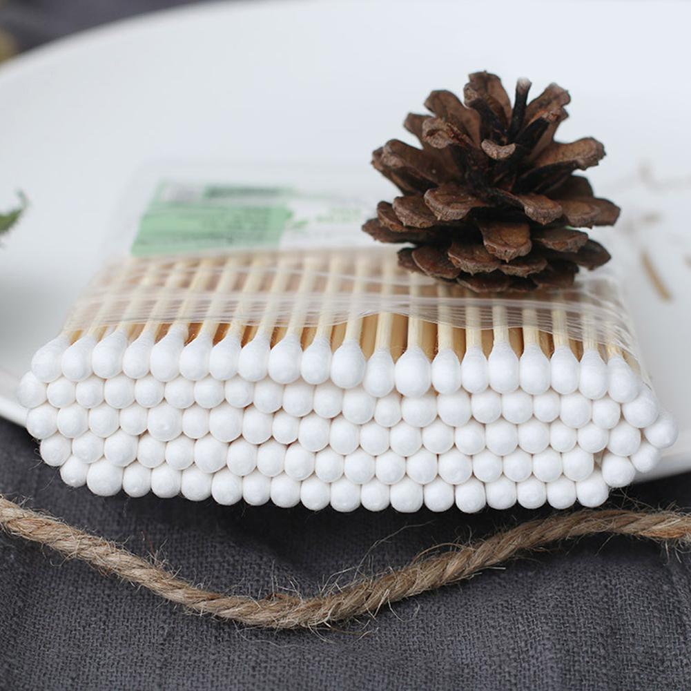 10/100pcs Disposable Cotton Sw - Beauty Makeup Remover 评论和价格