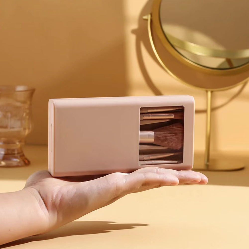 5pcs Cosmetic Brush Kit With M - Beauty Makeup Box Set 评论和价格