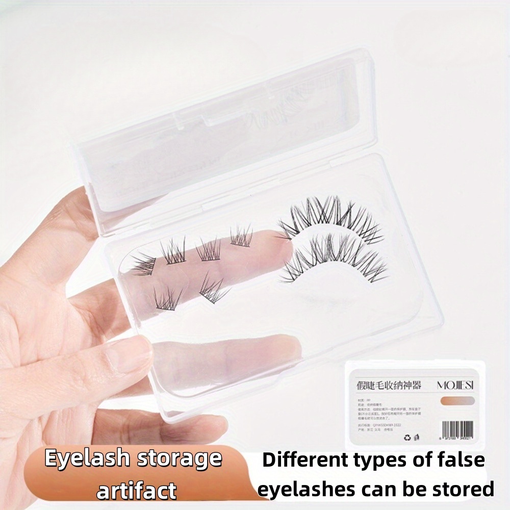 Portable False Eyelashes Stora - Beauty Makeup Box Set 评论和价格