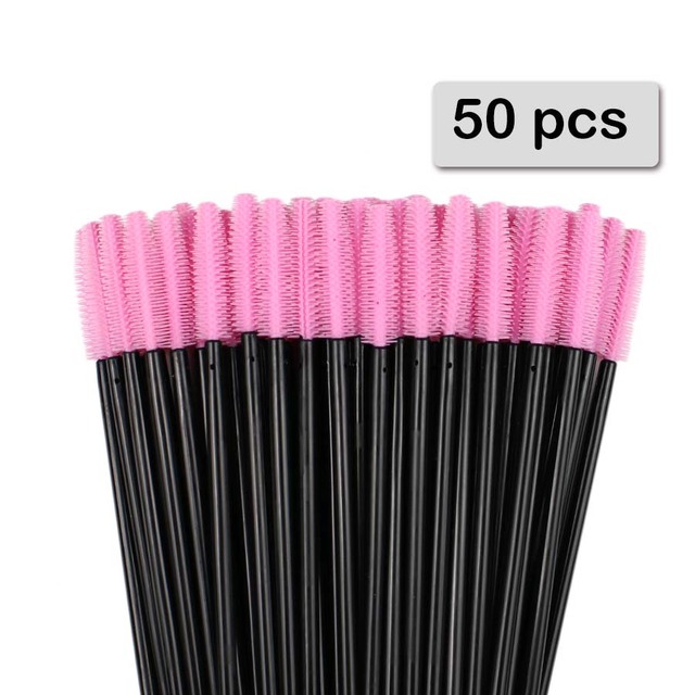 50pcs Silicone Mascara Wands A - Beauty Makeup Brands 评论和价格