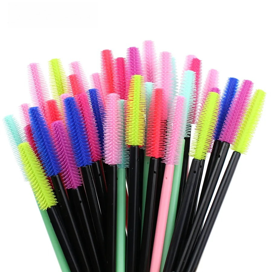50pcs Silicone Mascara Wands A - Beauty Makeup Brands 评论和价格
