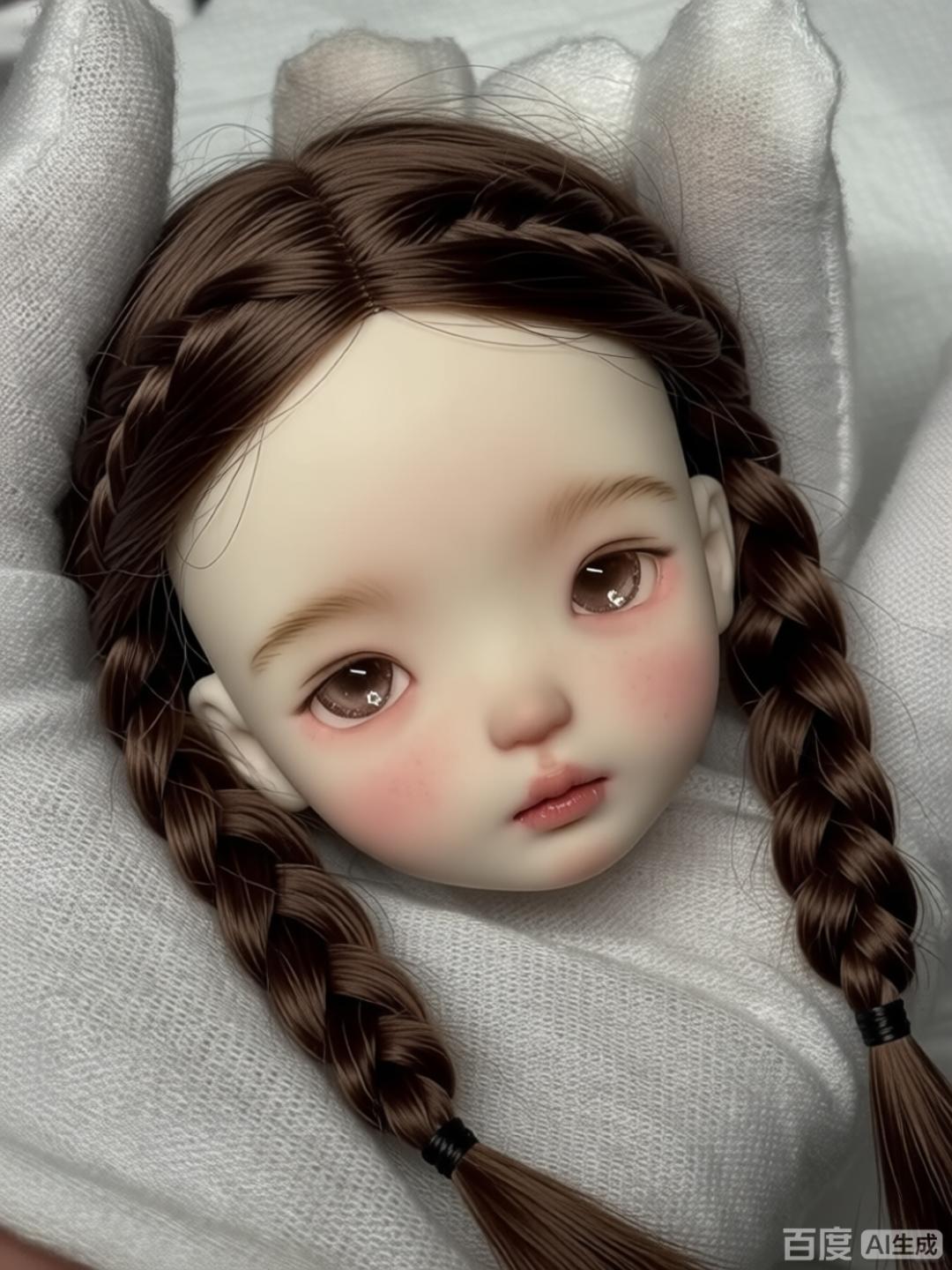 1/6 Scale SD BJD Doll Head - j - Just Beauty Makeup 评论和价格
